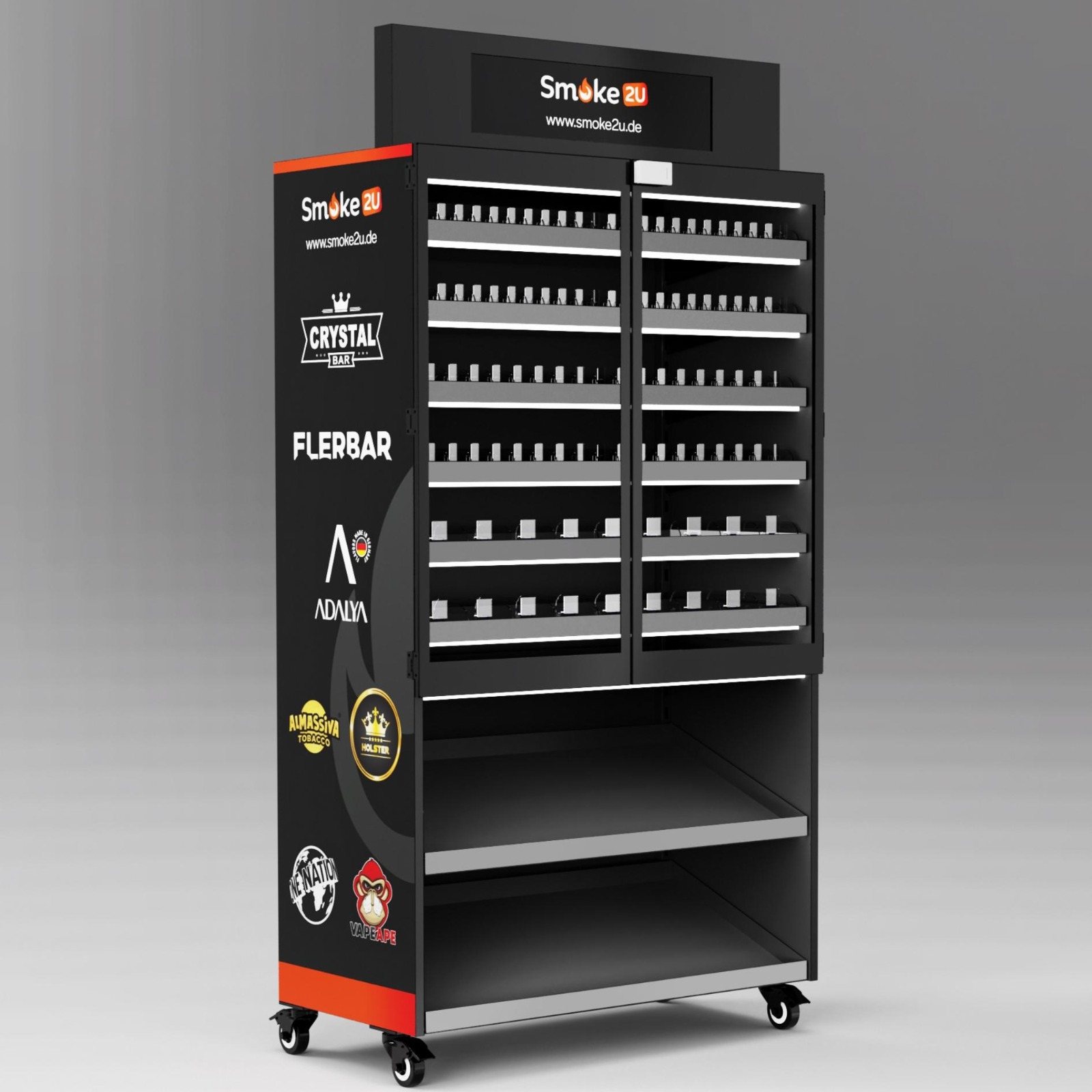 DUO·S mit Smoke2U-Branding-Folierung